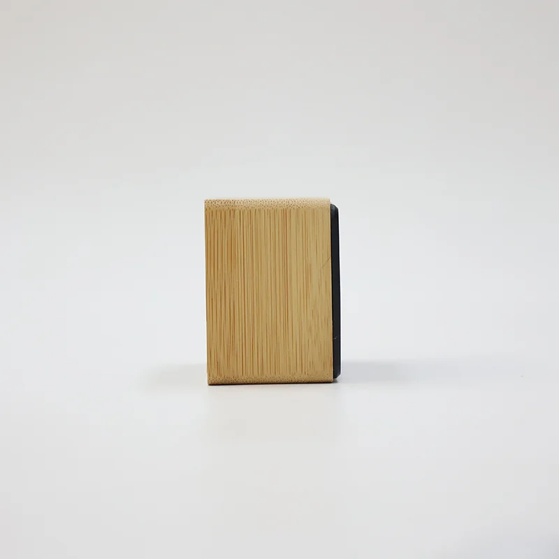 1294 Bamboo LED Desk Clock product view 3
