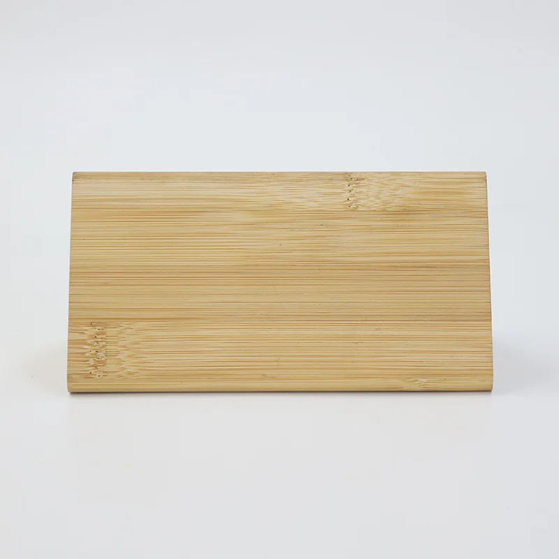 1502 Bamboo Triangular LED Clock product view 5