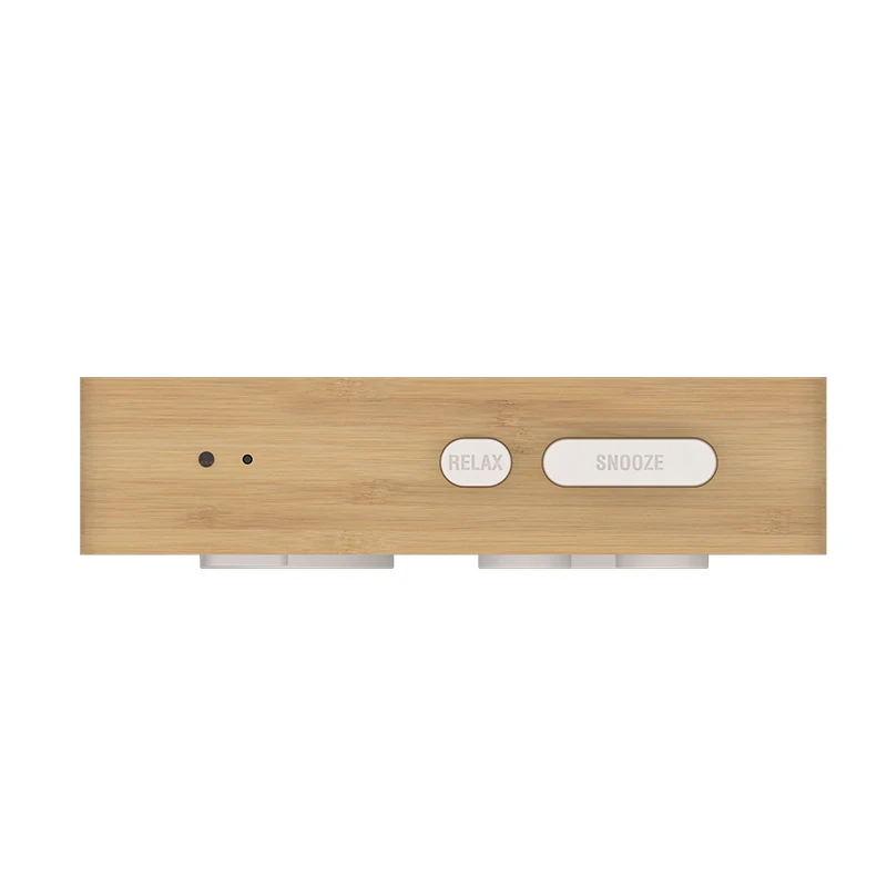 1916 Bamboo Push-Button Alarm Clock product view 3