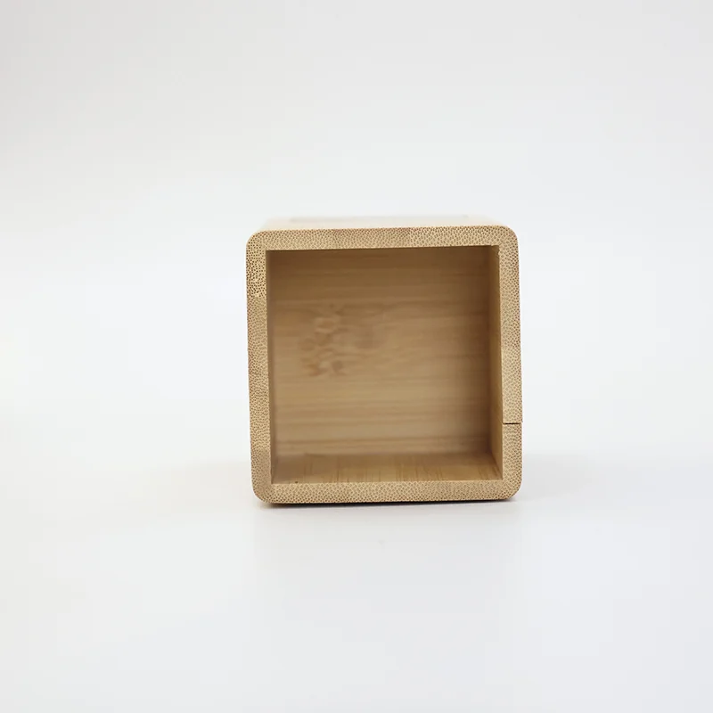 2020S Bamboo Vertical Pen Holder Clock product view 5