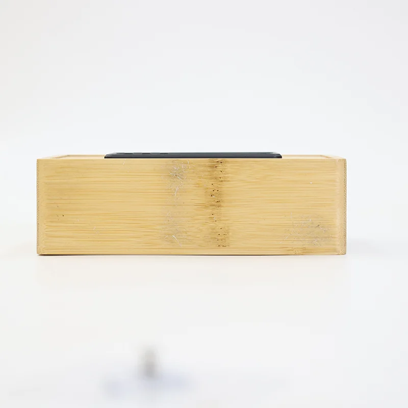2602 Bamboo Radio Alarm Clock product view 5