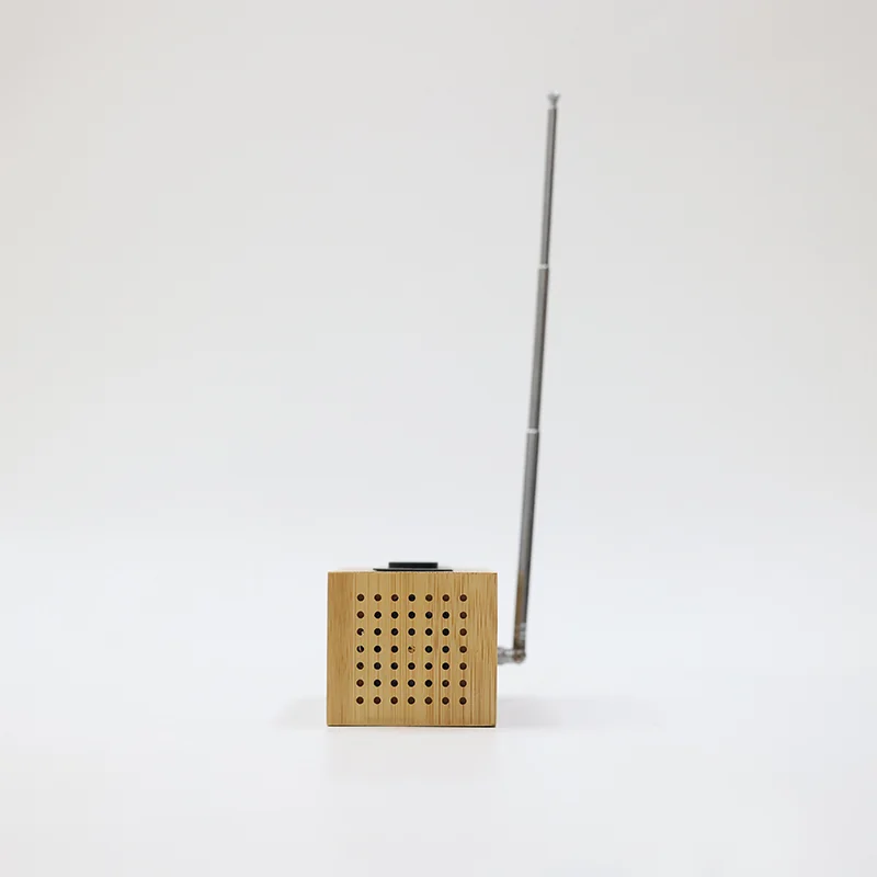 2609B Bamboo FM Radio Alarm Clock product view 4
