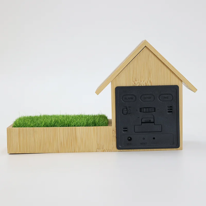 F101 Bamboo House Ambient Light Clock product view 4