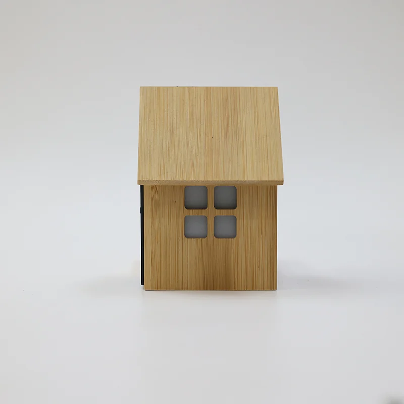 F101 Bamboo House Ambient Light Clock product view 5