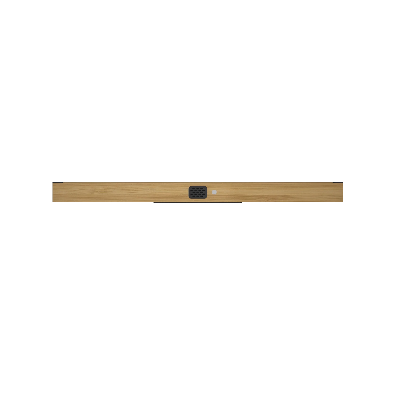 G218D Bamboo Round LED Wall Clock product view 4