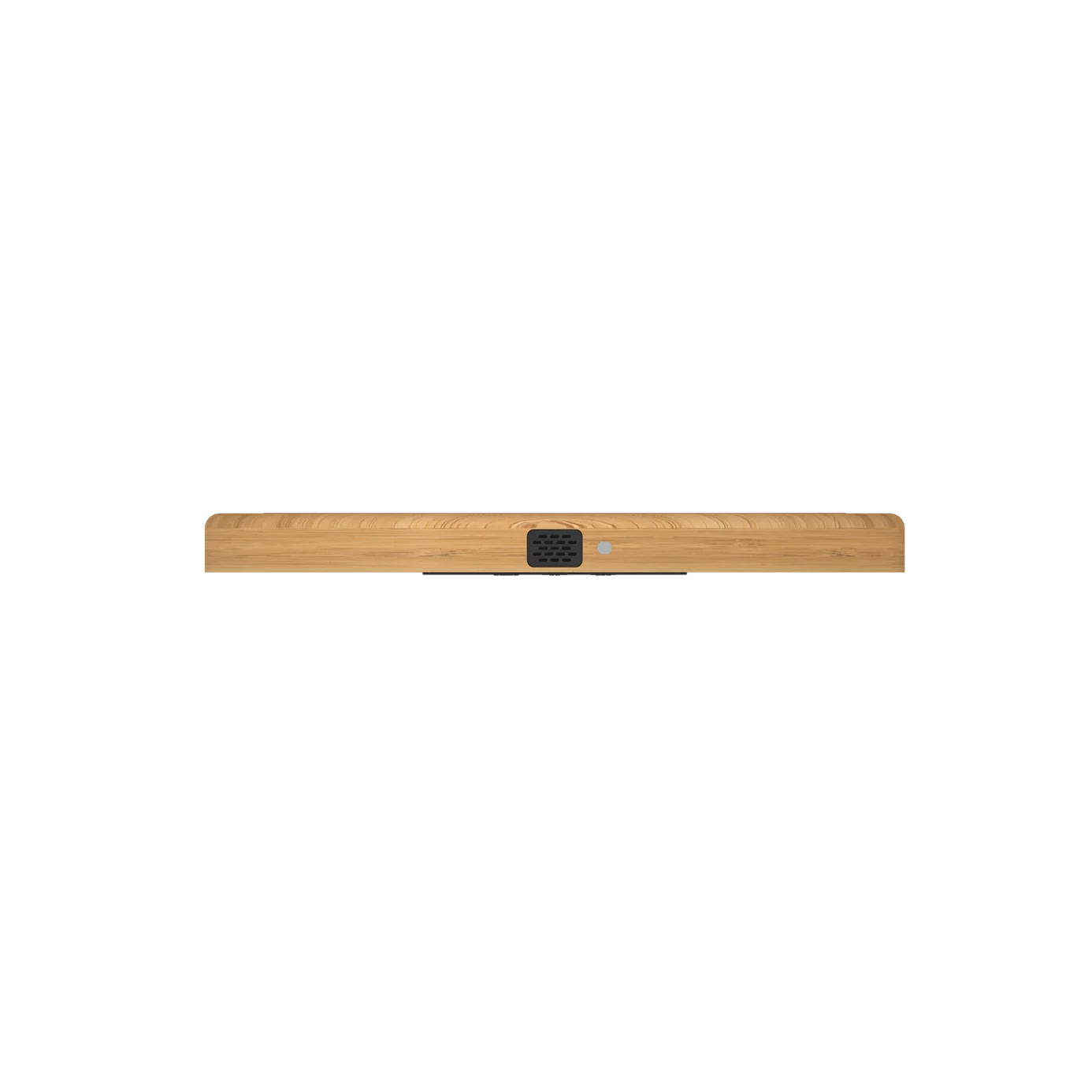 G292B Bamboo Round LED Wall Clock product view 4