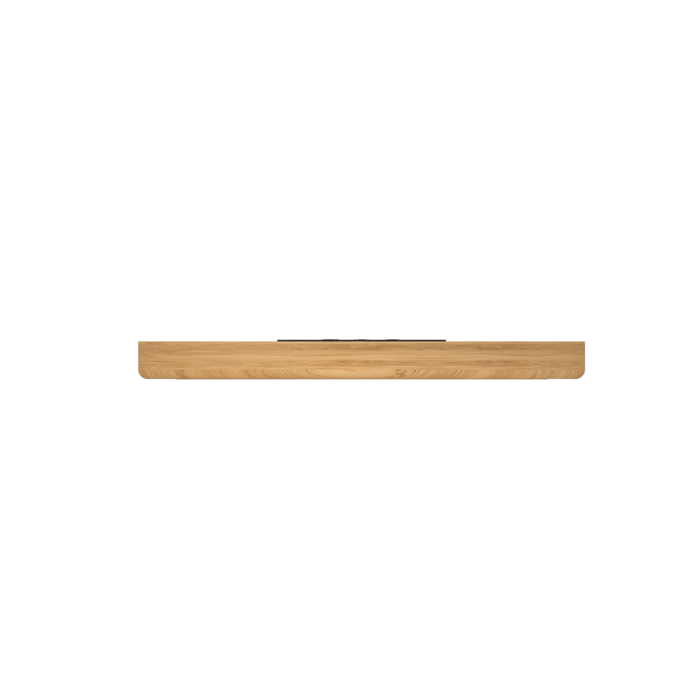 G292B Bamboo Round LED Wall Clock product view 5