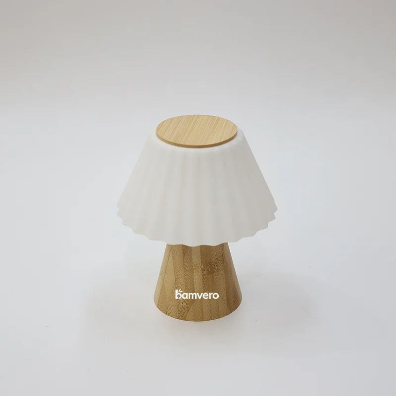 T2631 Bamboo Pleated Table Lamp product view 3