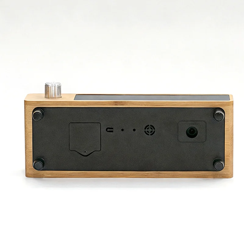 W106 Bamboo Wireless Charging Clock product view 2