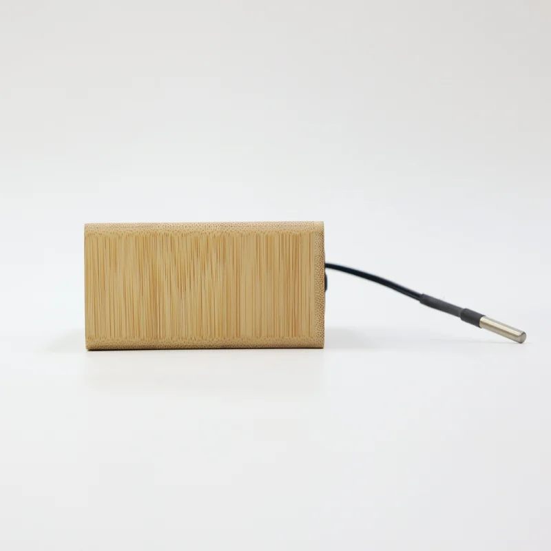 W109 Bamboo Wireless Charging Clock product view 2