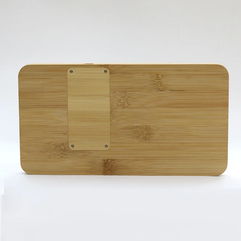 Bamboo desk accessories arranged for a wholesale reseller assortment review