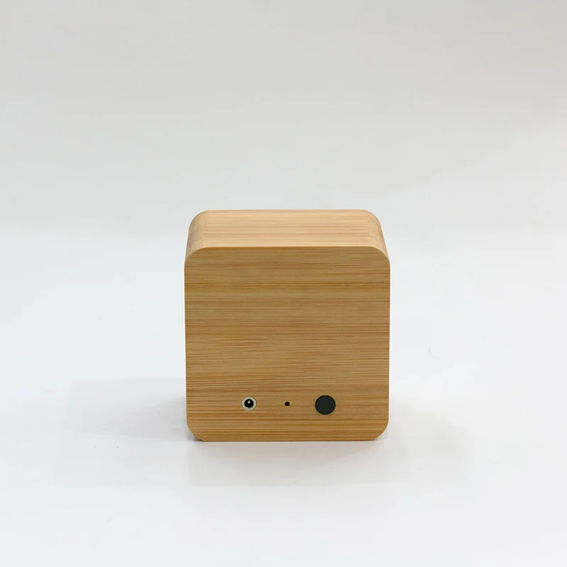 Y103N Bamboo Bluetooth Speaker Clock product view 4